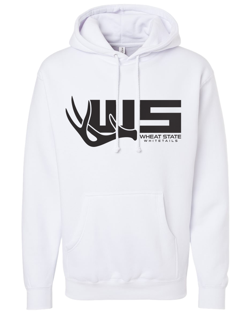 Whitetails Antler Hoodie - White