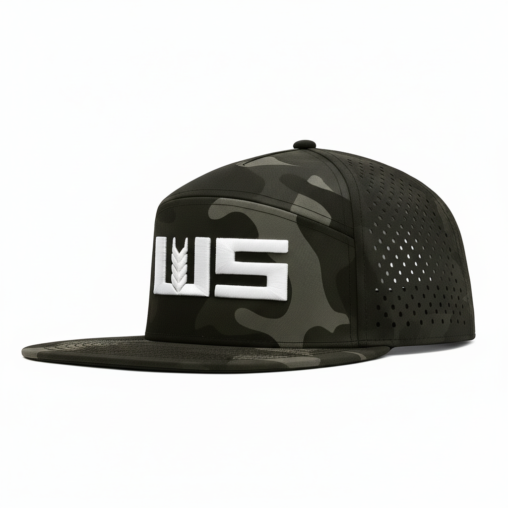 WS Black Camo Performance Hat