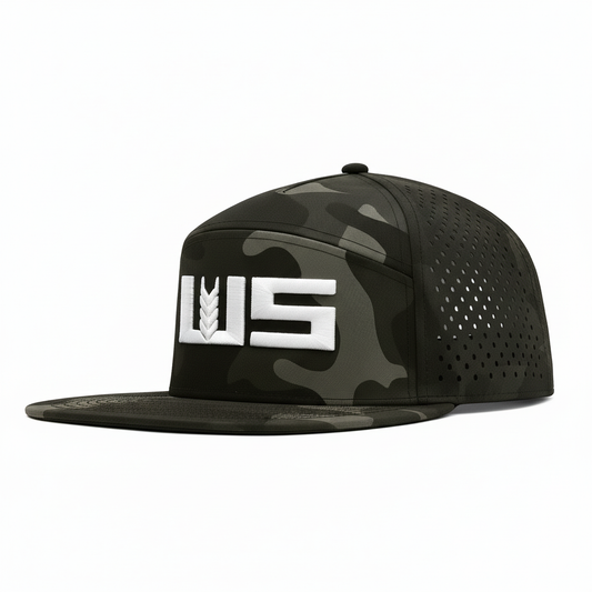 WS Black Camo Performance Hat