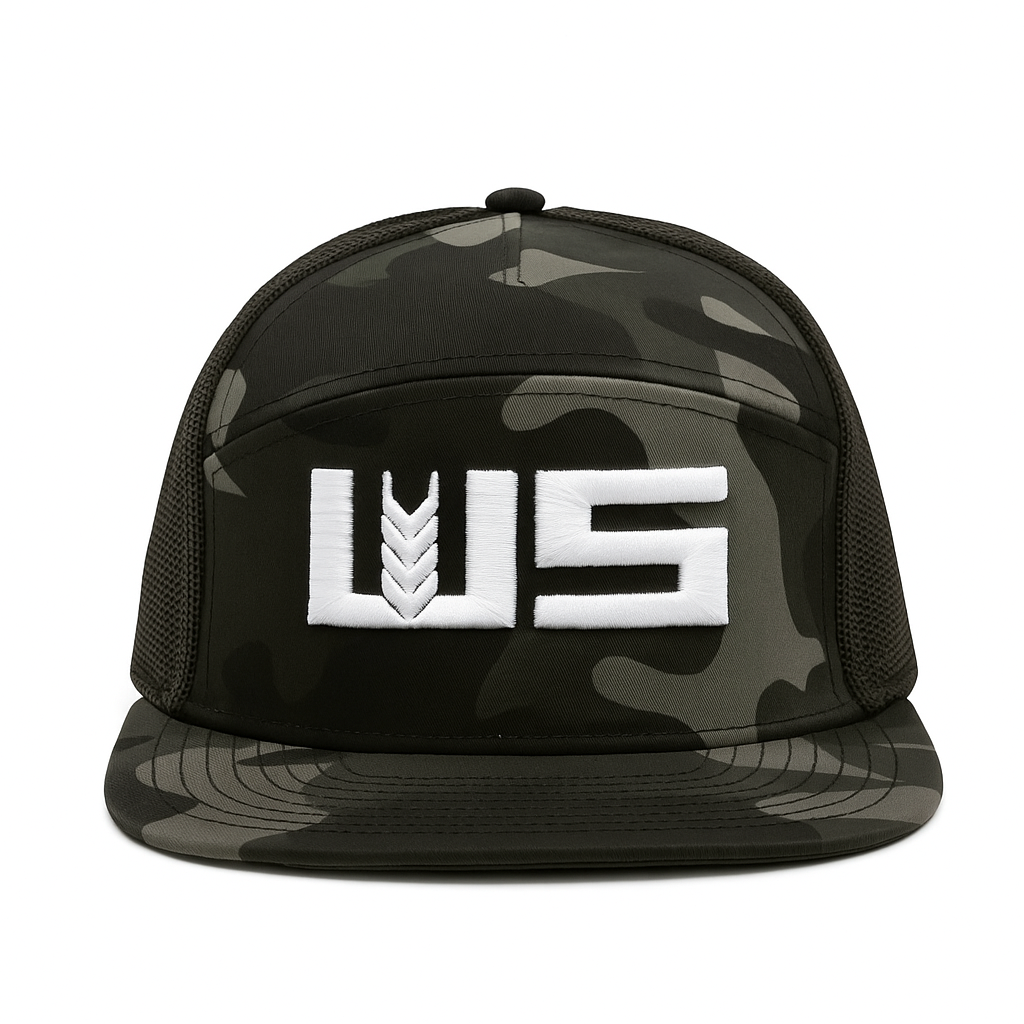 WS Black Camo Performance Hat