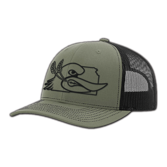 Duck Logo KS Outline Snapback Trucker
