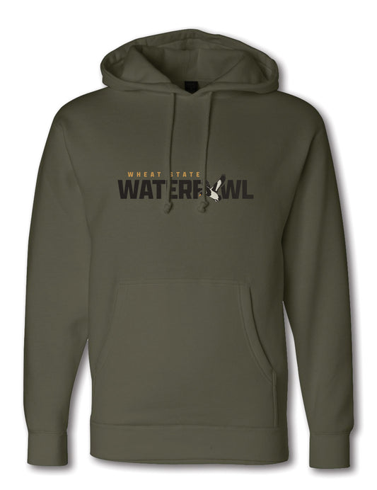 WS Full Logo Hoodie - Dark Green