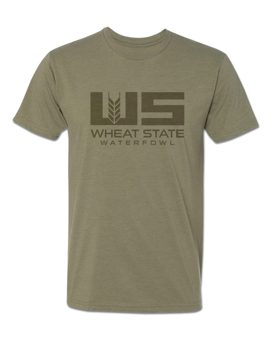Wheat Logo T-Shirt - Green